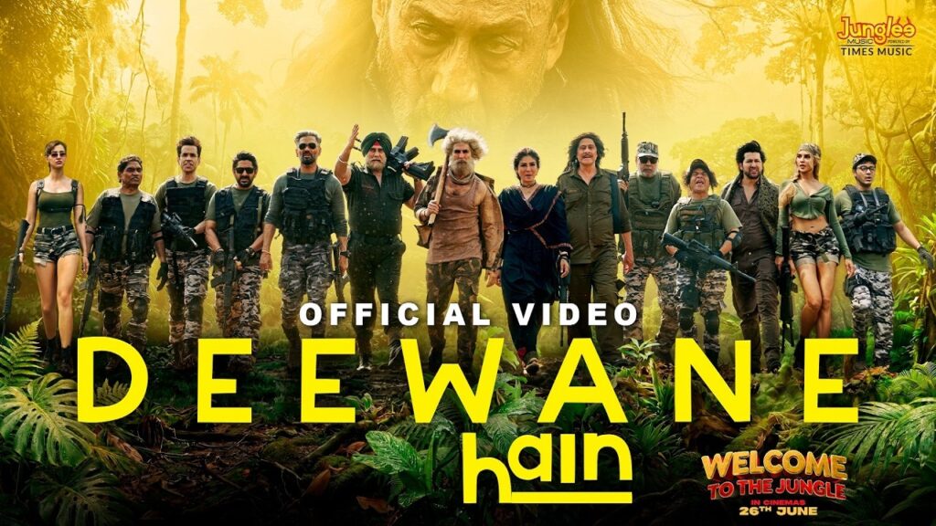 Deewane Hain Lyrics – Amruta Fadnavis | Welcome To The Jungle
